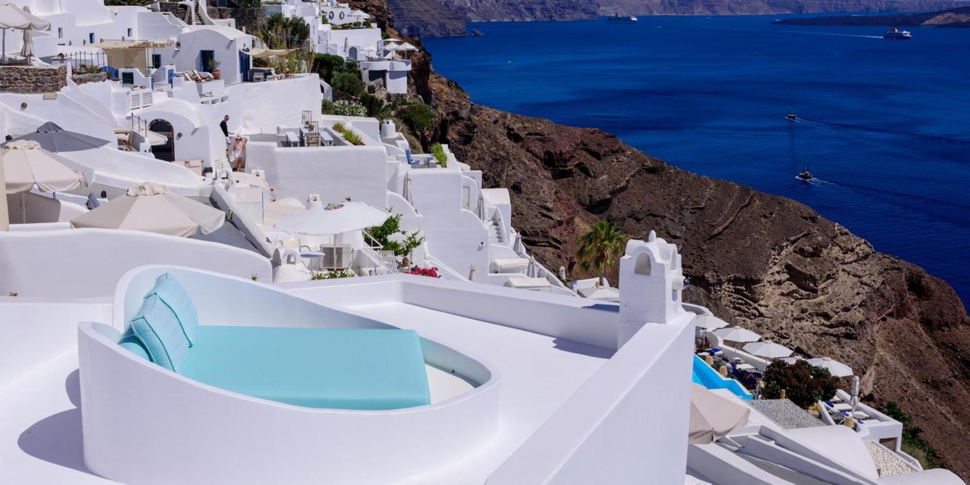 Cave Agapi Apartment Oia  Bagian luar foto
